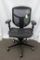 Adjustable office chair with mesh back and seat