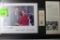 Picture of Ronald and Nancy Reagan and a matchbook from Ronald Reagan's cam