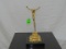 Salvador Dali, Christ of St. John of the Cross in Gold, gold sculpture, num