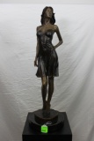 Victor Issa, Gazelle, bronze sculpture, 1/12, height 37