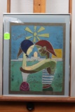 Unknown artist, unknown title, lithograph, 20
