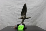 Rochard, Eagle, metal sculpture, height 9-1/2