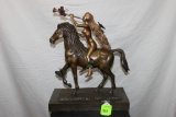 Salvador Dali, Lady Godiva with Butterflies, bronze sculpture, numbered and