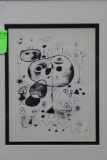 Joan Miro, Lithograph XL, lithograph, 214mm x 277mm, printed in 1947, certi