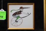 Leonor Fini, Chat Sur Un Monocycle, lithograph printed in Italy, 160mm x 24