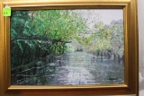 Roberta Jennings, Manchac Swamp #3, original oil, 29-1/2