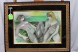 Camille Hilaire, Deux Femmes, original lithograph, first state, first print