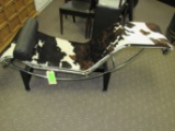 LC4 chaise lounge, cowhide and chrome