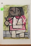 Pablo Picasso, Enfand En Pied, limited edition piece, signed lithograph, nu