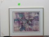 Five prints, unknown artists, unknown titles, various sizes