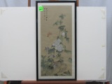 Seven pieces, Asian artwork and poster, various sizes, various artists