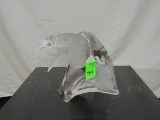 Cantrel L, Eagle, Lucite sculpture, signed and numbered, height 9-1/2