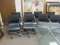 Eight Wilkhahn swivel conference armchairs