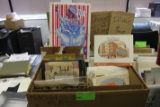 Box lot of collectible restaurant menus from New York, Chicago and Illinois