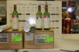 2001 Chateau Mouton Rothschild wine case with one bottle, Mouton Rothschild