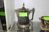 Large silverplate pitcher