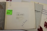 Aotomne Escoffier booklet signed by J. Reubal 1974 Playboy Tower Chicago Il