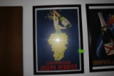Framed print, Champagne, Joseph Perrier, 31