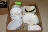 Set of Pyrex ware
