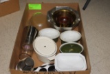 Miscellaneous bowls and covered pots