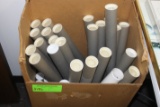 Assorted posters in tubes, two sizes