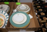 Miscellaneous dinner plates