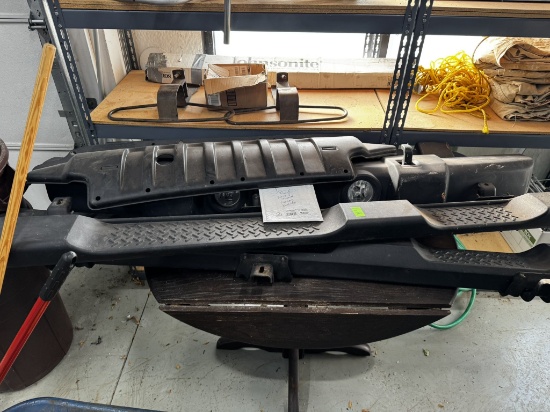Jeep front and rear bumper and running boards