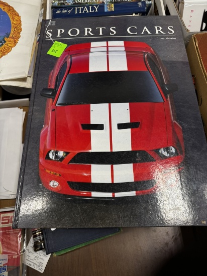 Coffee table book Sportscars by Leo Marriot