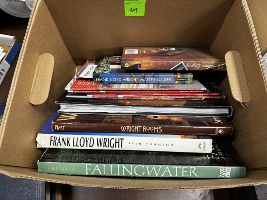 Coffee table books and other books, Frank Lloyd Wright