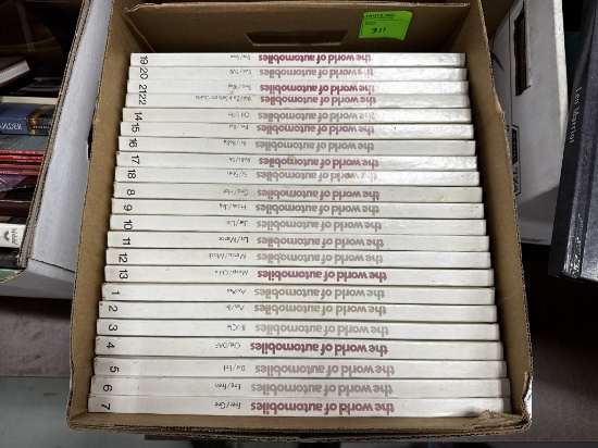 Books, The World of Automobiles, 1-22