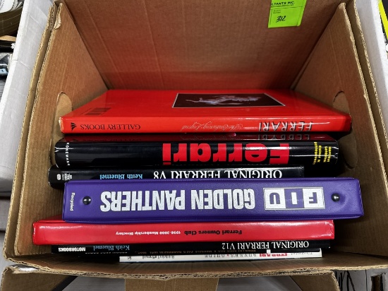 Ferrari coffee table books