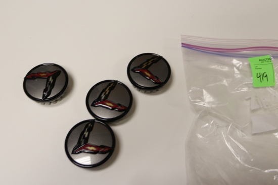 Set of 4 Corvette caps