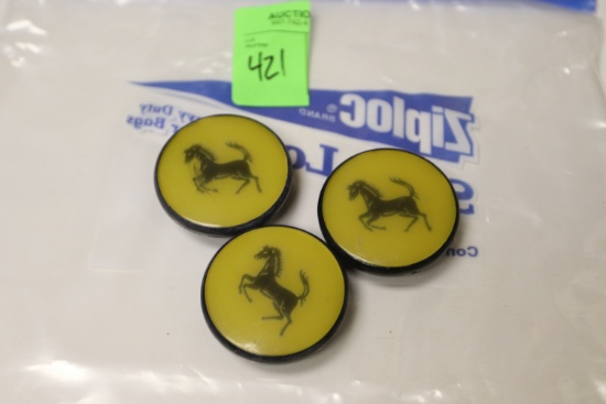 Set of 3 Ferrari Caps