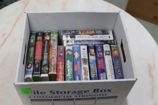 Disney VHS tapes