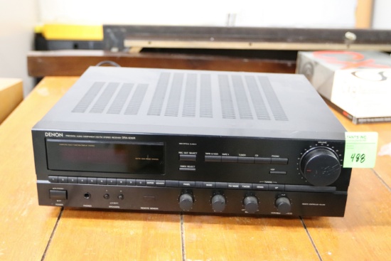 Denon AM/FM stereo receiver, model DRA-635R