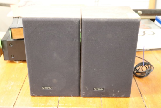 Pair of Infinity speakers model RS-10