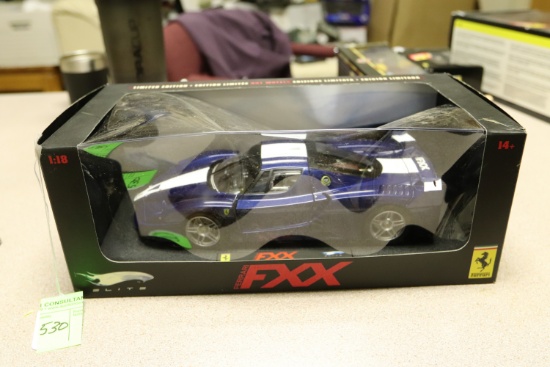 Hot Wheels 1:18 scale Ferrari FX diecast model car