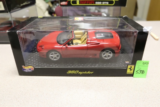 Hot Wheels Ferrari 360 Spider 1:18 diecast model car