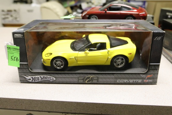 Hot Wheels 1:18 diecast Corvette Z06