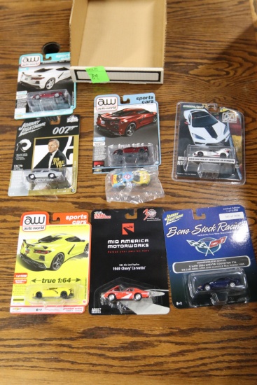 Greenlight diecast model cars, Pop Culture, Racing Champions, AW Auto World
