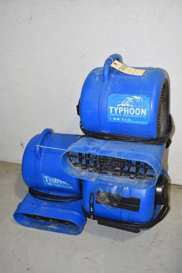 Dri-Eaz Typhoon Turbo Dryers (3)
