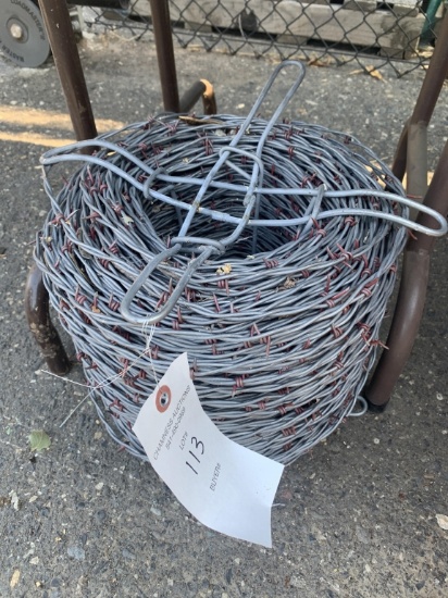 Roll of barbed wire