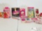 Barbie Collectors Paradise! Valentines, vintage postcards, books, toothbrush, Barbie trading cards,