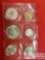 US Denver Mint 1960 Proof Set (penny, nickel, dime, quarter, half dollar)