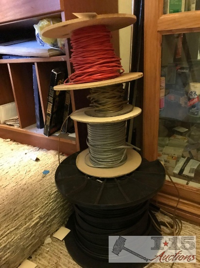 4 Spools Of Cable
