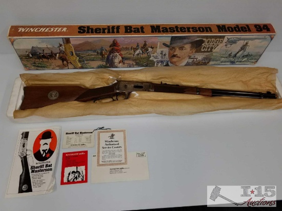 1979 Winchester Model 94 Sheriff Bat Masterson 30-30 cal.