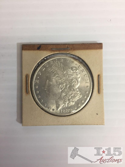1880- S Morgan Silver Dollar