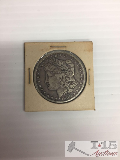 1900- O Morgan Silver Dollar