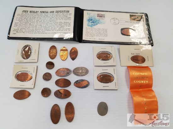 Commemorative Penny Collection John Wesley Powell 1869 Expedition