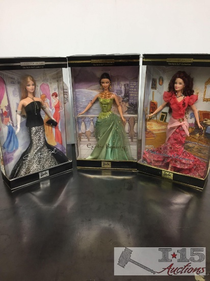 3 The Style Set Collection Barbies